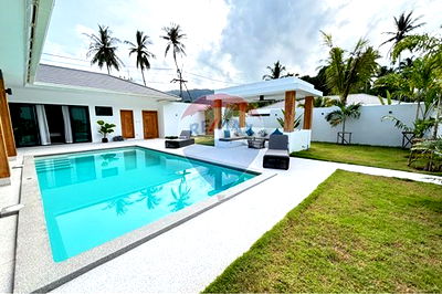 เช่าบ้านเดี่ยว สุราษฎร์ธานี : [920121083-41] "Luxurious 3BR Villa in Serene Lamai, Koh Samui"