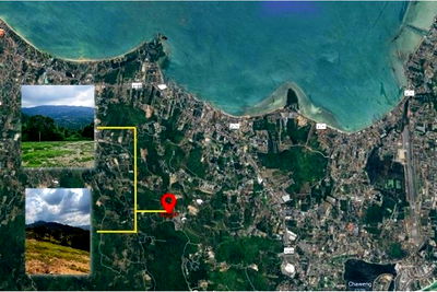 ที่ดิน เกาะสมุย สุราษฎร์ธานี : [920121001-2403] Land - Residential-Jungle View-For Sale-Bophut, Koh Samui, Surat Thani