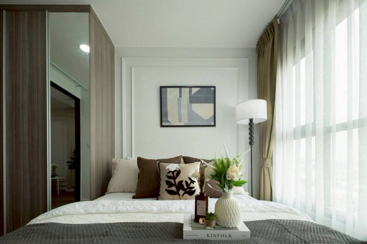 รูป THE ORIGIN Phahol-Sapanmai 1B1B ชั้น 12A ขนาด 26.62 ตร.ม ขาย 2.19 ลบ ฟรีโอน - รูปที่ 9/17