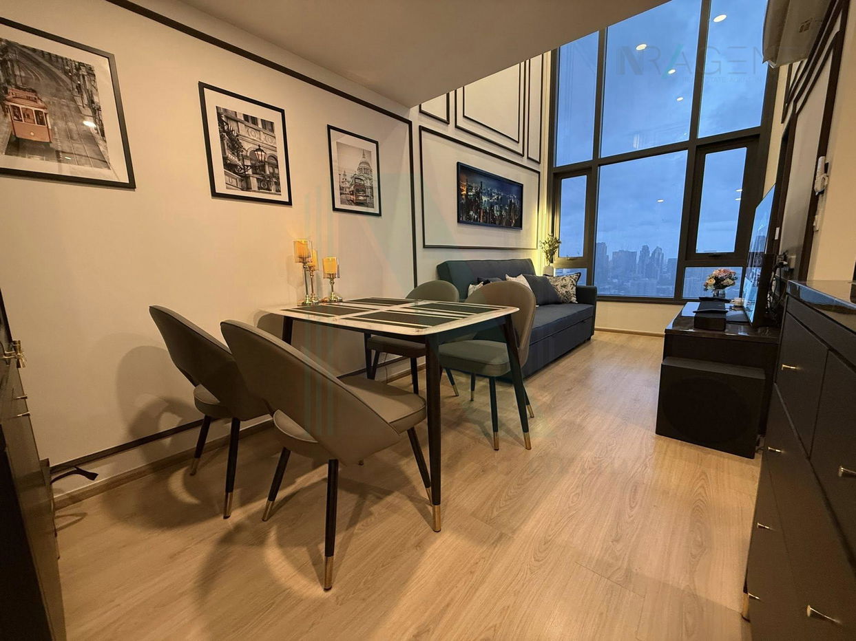 picture For Rent Condo LIFE RAMA 4-ASOKE Building 1, Floor 34,Duplex, Room size 43 sqm - 1/8