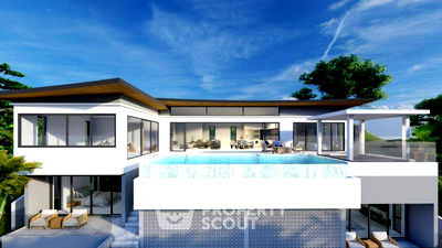 บ้านเดี่ยว เกาะสมุย สุราษฎร์ธานี : วิลล่า 4-ห้องนอน ใน บ่อผุด (ID 1163657)