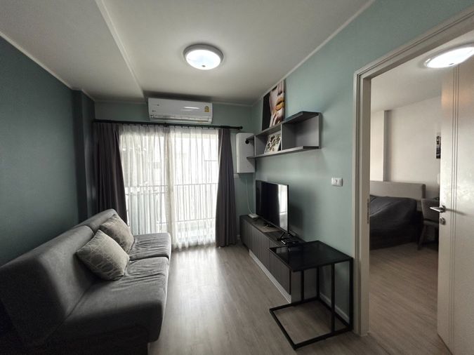 ให้เช่า ดีคอนโดริน 1 ห้องนอน พร้อมอยู่ ฟรี wifi ภายในห้อง โทร 082-3899314 บู