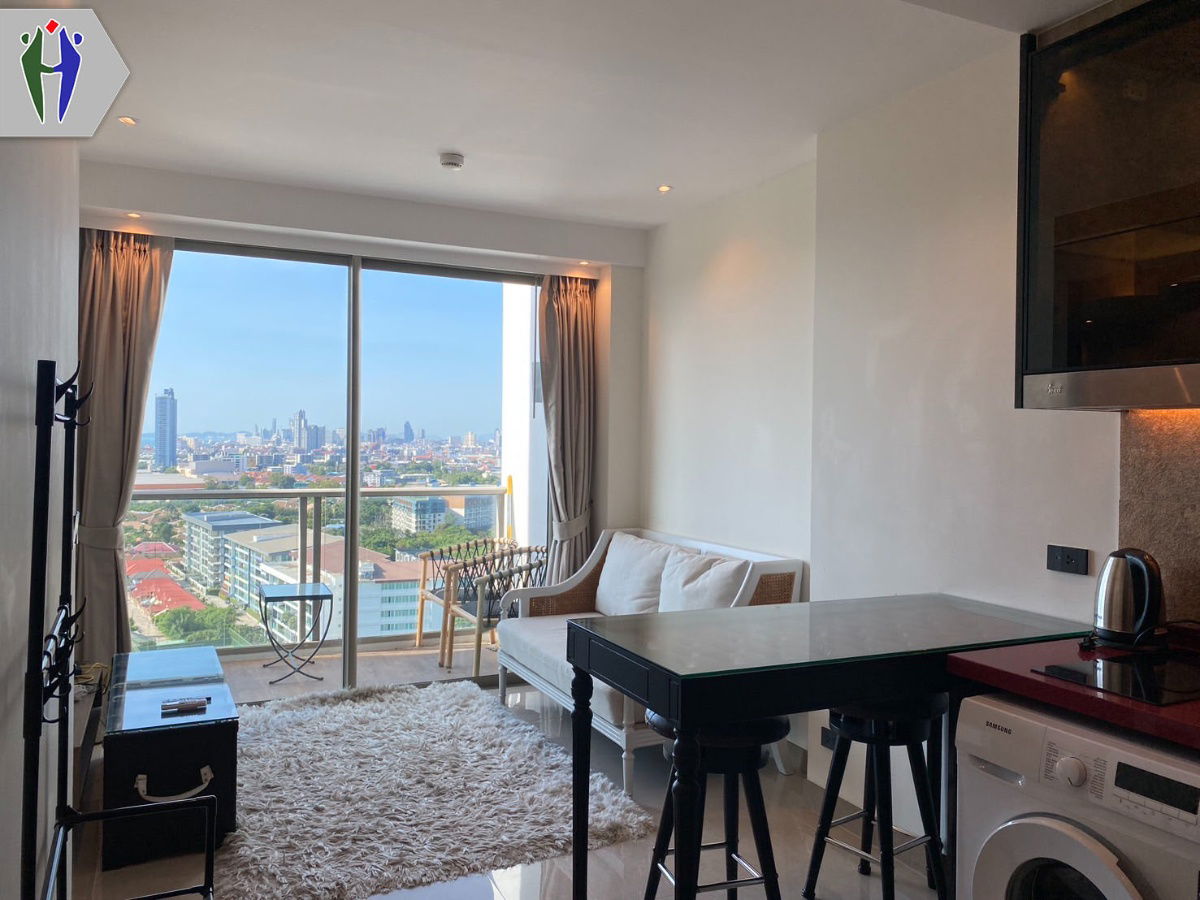 รูป คอนโดให้เช่า เดอะ ริเวียร่า โอเชี่ยน ไดร์ฟ เดินไปชายหาด 5 นาที - รูปที่ 3/12