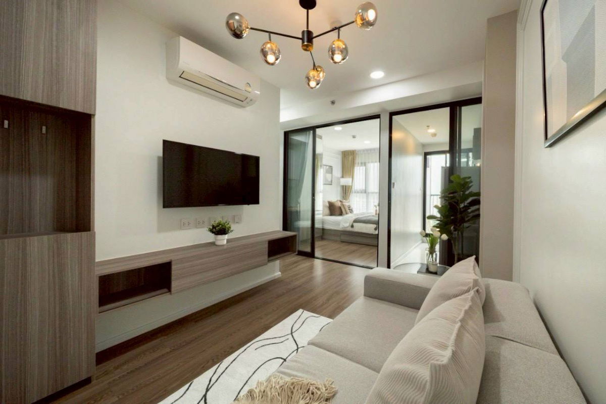 รูป THE ORIGIN Phahol-Sapanmai 1B1B ชั้น 12A ขนาด 26.62 ตร.ม ขาย 2.19 ลบ ฟรีโอน - รูปที่ 5/17