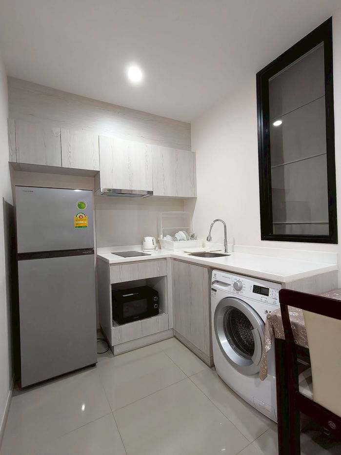 picture Condo For Rent | 2 Bedrooms, 1 Bathroom “Life Asoke” 37 sqm. Near MRT Phetchaburi - 4/12