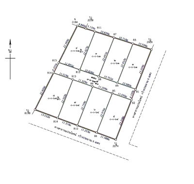 ที่ดิน ถนนทุ่งกลม-ตาหมัน : ที่ดินสำหรับปล่อยขาย 2,284 ตารางเมตร แถว ใกล้ ทุ่งกลม-ตาลหมัน (ID 1541766)