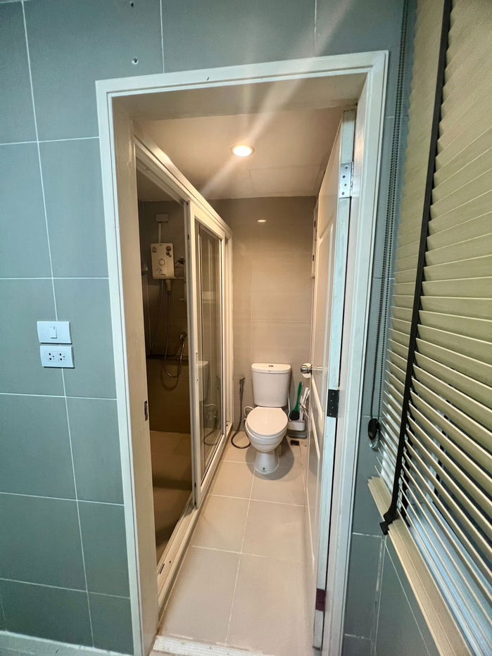 รูป 🔖ให้เช่า Happy Condo รัชดา 18 เดือนละ 13,500 บาท ใกล้ MRT ห้วยขวางเพียง 10 นาที ขนาด 42.00 ตรม. ห้องใหญ่แยกสัดส่วน🔖0659174222 - รูปที่ 9/12