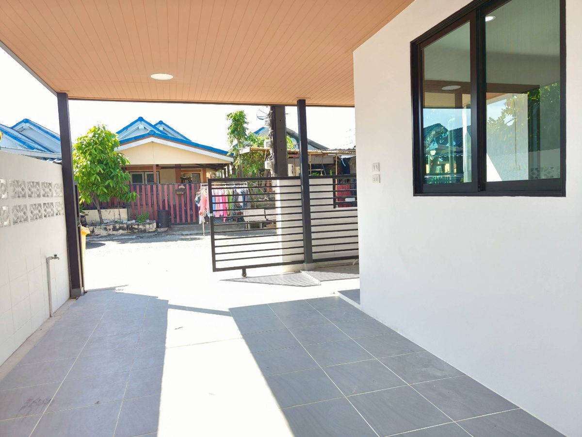 รูป บ้านเดี่ยวชั้นเดียว ตกแต่งใหม่ พร้อมเฟอร์ฯ หมู่บ้าน อมรทรัพย์ ถนนอยู่วิทยา 16 ซอยย่อย 19 เขตหนองจอก  - รูปที่ 6/21