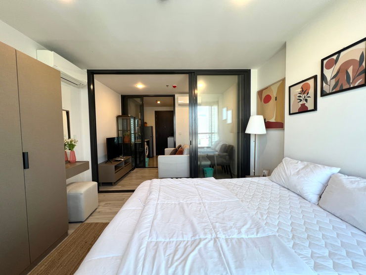 picture 📍XT HUAIKHWANG✨ Fully Furnished (1Bed 1Bath) Area 30 SQM. Fl.18 Building A✨Rent 16,000/month ✅ 𝐋𝐢𝐧𝐞 : @𝐬𝐚𝐧𝐡𝐚𝐩𝐫𝐨𝐩𝐞𝐫𝐭𝐲📲095-6922871 - 7/10