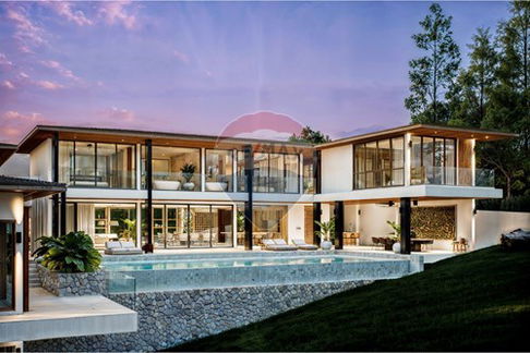 [920121001-2899] Tropical Luxury Villa with Panoramic Sea Views in Bo Phut