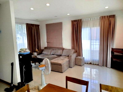 Houses for rent Muang Rayong : Rayong house for rent, prime location! Casa Ville, near Suchada Beach, convenient travel, just 5 minutes.