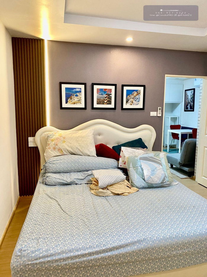 รูป 🔖ให้เช่า Happy Condo รัชดา 18 เดือนละ 13,500 บาท ใกล้ MRT ห้วยขวางเพียง 10 นาที ขนาด 42.00 ตรม. ห้องใหญ่แยกสัดส่วน🔖0659174222 - รูปที่ 6/12