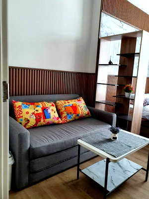 คอนโดให้เช่า : 🔺 ให้เช่าคอนโด โมดิซ ไรห์ม รามคำแหง อาคาร 1 ชั้น 17 สตูดิโอ ขนาด 24 ตรม ใกล้ MRT RAMKHAMHAENG