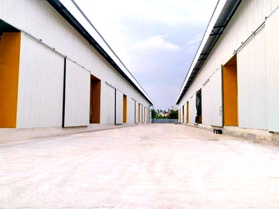 Factory for rent Rat Burana Road : Wutthakat BTS Station 4.0 km. Rama 2-Suksawat Road. New warehouse with office for rent 242 sq.m. 62