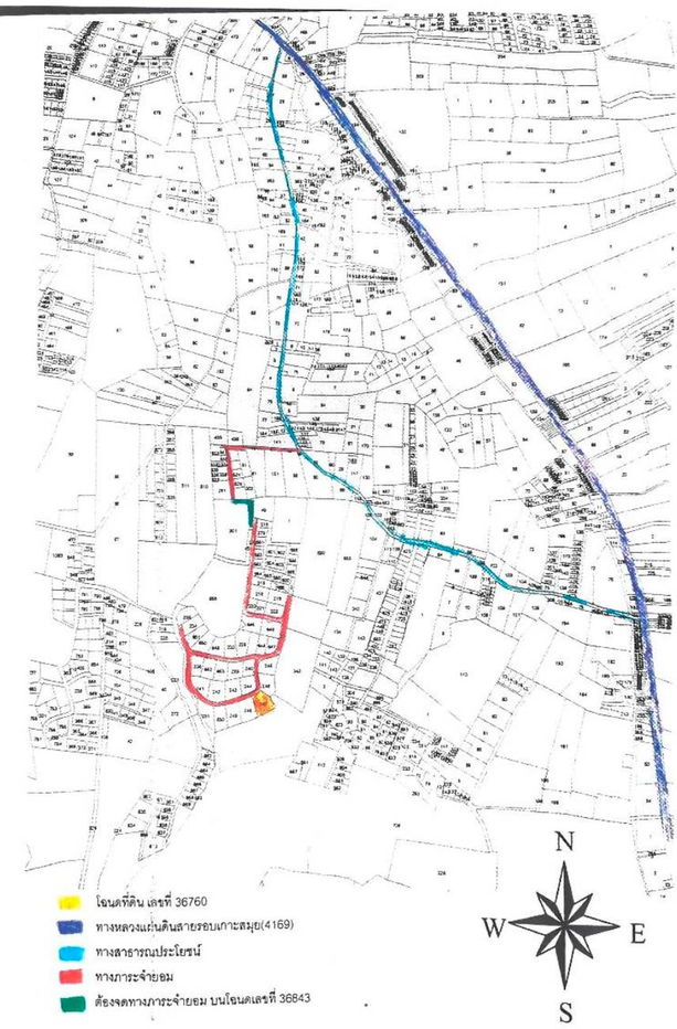 รูป ที่ดินสำหรับปล่อยขาย 1,676 ตารางเมตร แถว ใน บ่อผุด (ID 1501657) - รูปที่ 3/17