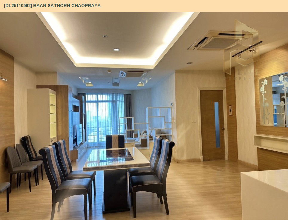 รูป DL25110592 ให้เช่าคอนโด บ้านสาทร เจ้าพระยา (Baan Sathorn Chaopraya) ใกล้ BTS กรุงธนบุรี พร้อมเข้าอยู่ โทรด่วน 0653619502 LineID @534wlwof - รูปที่ 14/14