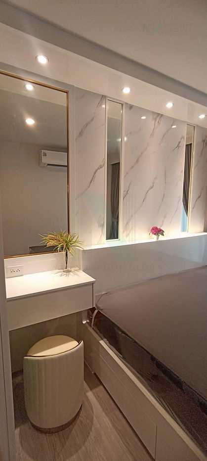 รูป ให้เช่าคอนโด รีเจ้นท์ โฮม บางนา อาคาร B ชั้น 9 1 ห้องนอน ขนาด 28 ตรม ใกล้ BTS บางนา - รูปที่ 4/8