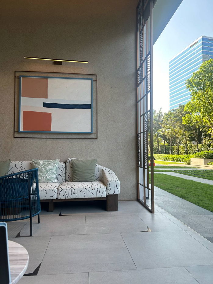 picture Private corner unit, 2 bedrooms and 1 bathroom, fully furnished with appliances and a water filter, located opposite Central Ladprao. - 14/14