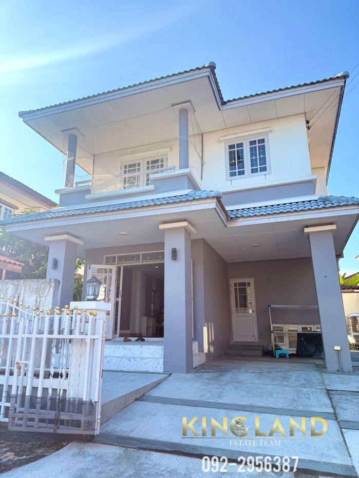 รูป #ให้เช่าบ้านเดี่ยว หมู่บ้านวรารมย์ ซอยราษฎร์อุทิศ 16 มีนบุรี บ้านสวย เฟอร์ครบ พร้อมเข้าอยู่ บรรยากาศน่าอยู่ - รูปที่ 1/20