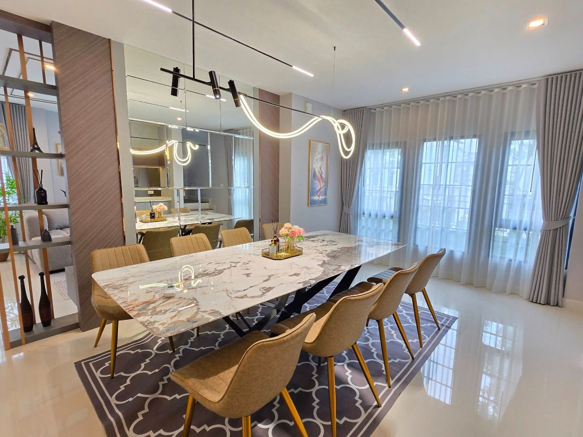 picture 💛 Single house for rent, Centro Bangna, 4 bedrooms, 1 maid's room, 303 sq m., 2 minutes to Mega Bangna & IKEA. - 14/15