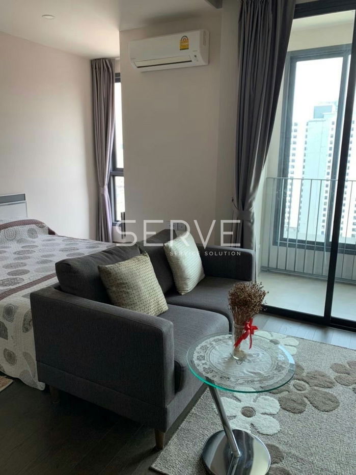 picture 1 Bed with Partition Nice Room City View Fully furnished Good Location Close to BTS Ratchathewi 390 m @ Ideo Q Siam-Ratchathewi - 1/8