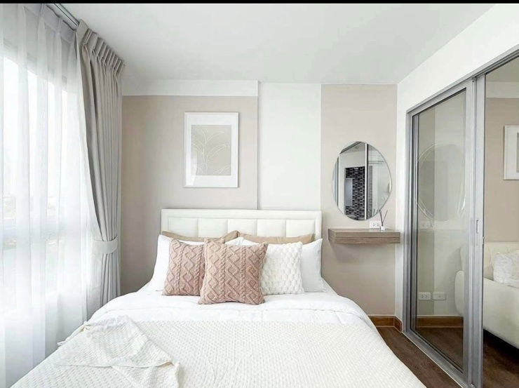 รูป ปล่อยเช่าดีคอนโด รัตนาธิเบศร์ (D Condo Rattanathibet)#ติด MRTไทรม้า  - รูปที่ 5/14