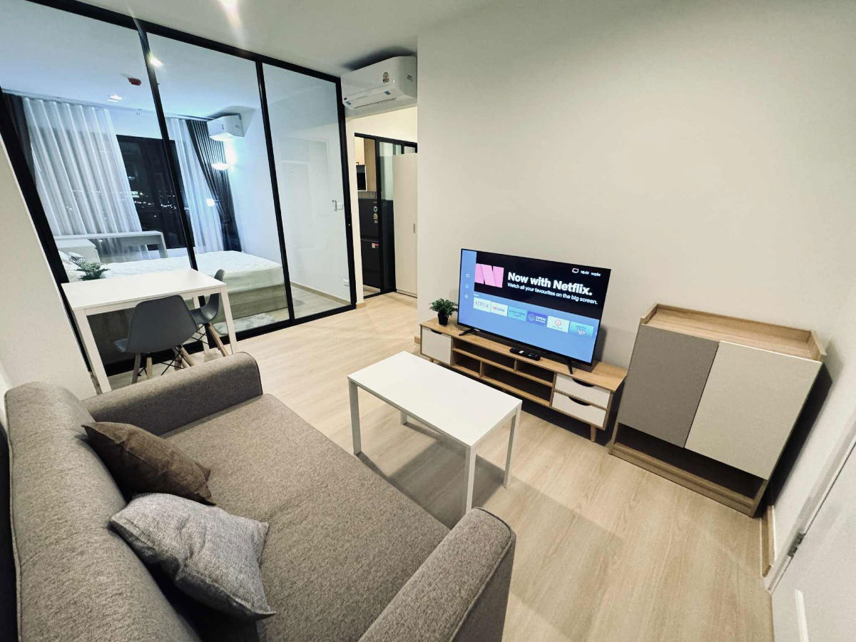 รูป ให้เช่า คอนโดใหม่มือ1  เทอร์ร่า เรสซิเดนท์ ติดรั้วธรรมศาสตร์รังสิต เฟอร์ครบ มีเครื่องซักผ้า - รูปที่ 1/13