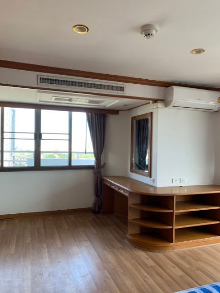 รูป ให้เช่าห้องแต่งพร้อม เฟอร์ครบ ห้องใหญ่ วิวดี ราคาถูก ใกล้ ARL และ MRT สถานีหัวหมาก - รูปที่ 7/10