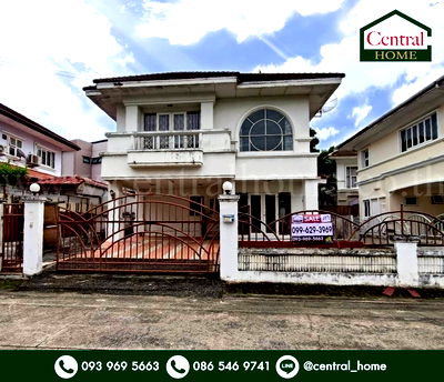 บ้านเดี่ยว นิคมบางชัน : บ้านเดี่ยว มัณฑนา พระยาสุเรนทร์ 26 รามอินทรา 109 ใกล้ แฟชั่นไอส์แลนด์