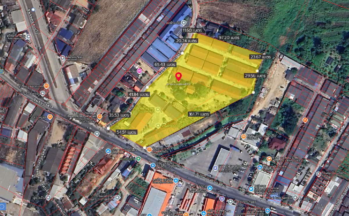 รูป ขายด่วน! ที่ดิน พร้อมสิ่งปลูกสร้าง ติดถนนอ่าวอุดม-ปากร่วม ต.บึง อ.ศรีราชา ชลบุรี - รูปที่ 1/13