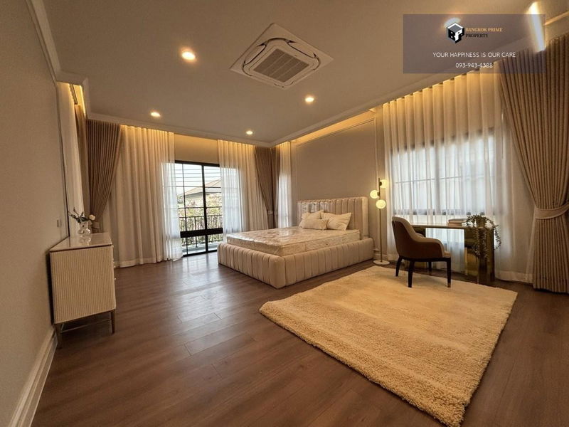 บ้านเดี่ยวให้เช่า : Setthasiri Bangna-Suvarnabhumi | บ้านใหม่พร้อมเข้าอยู่ หันทิศเหนือ เย็นสบายทั้งวัน #2025112413117