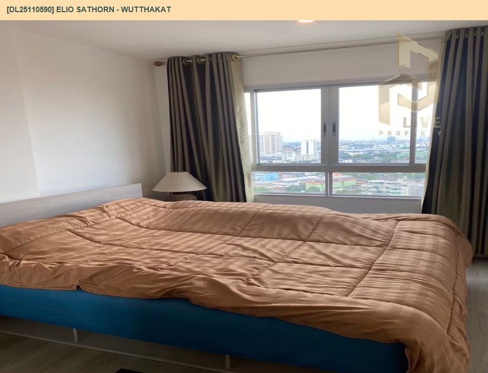 picture DL25110590 Condo for sale, Elio Sathorn - Wutthakat near BTS Wutthakat, ready to move in, call urgently 0638692663 LineID @897iyzll - 2/10