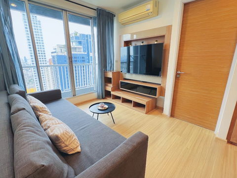 For rent: Rhythm Sukhumvit 50, ready to move in, ST0344