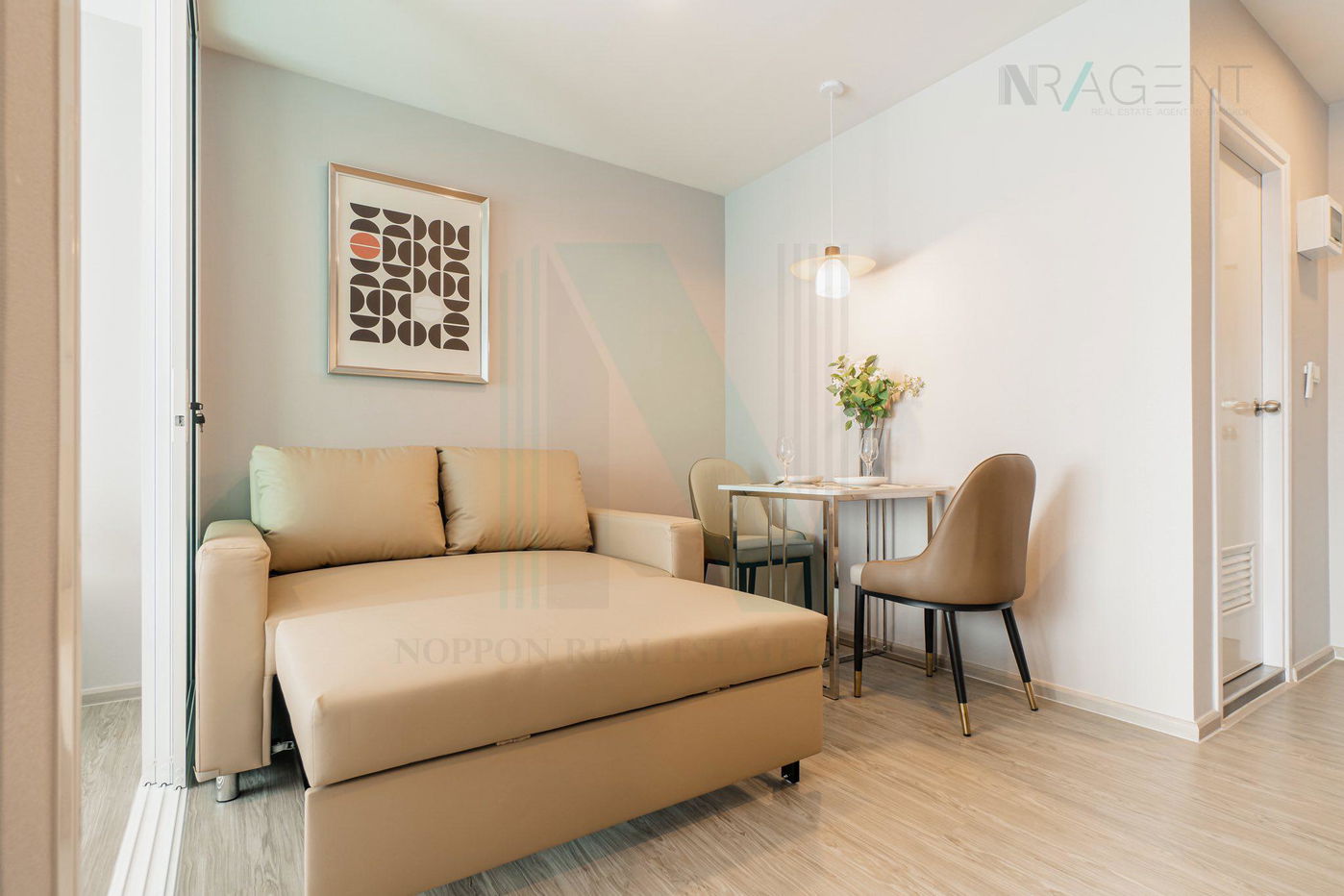 picture ð For Rent Condo REGENT HOME BANGNA Building B, Floor 21,1 bed room, Room size 28.00 sqm - 1/8