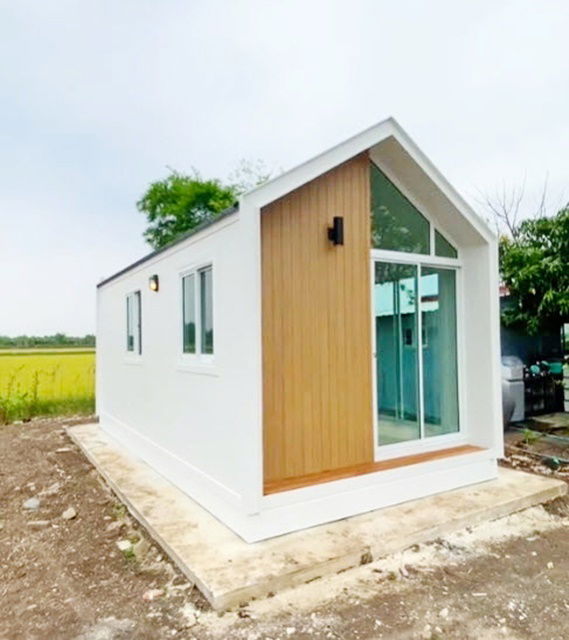 picture Shell gas station Chatuchak 1.8 km.SaiMai Rd. 1.5km. Chatuchak, knock-down house for sale -container - 1/8