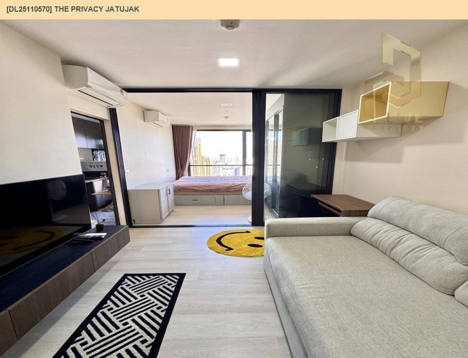 picture DL25110570 Condo for rent, The Privacy Jatujak near MRT พหลโยธิน, ready to move in, call urgently 0638692663 LineID @534wlwof - 5/9