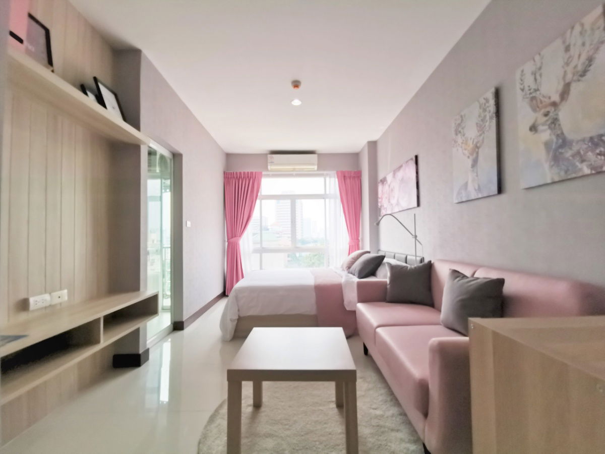 รูป เอเซ่ คอนโดรัชดา 32 - สตูดิโอห้องแต่ง - ขายราคาพิเศษ 1 ล้านบาท - รูปที่ 1/7