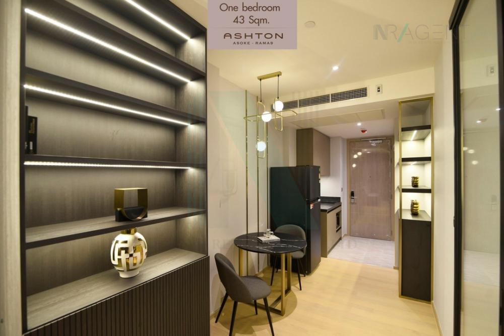 รูป 🎊 ให้เช่าคอนโด แอชตัน อโศก-พระราม 9 อาคาร O ชั้น 15 1 ห้องนอน ขนาด 43.00 ตรม ใกล้ ตลาดอยู่เจริญ - รูปที่ 6/8