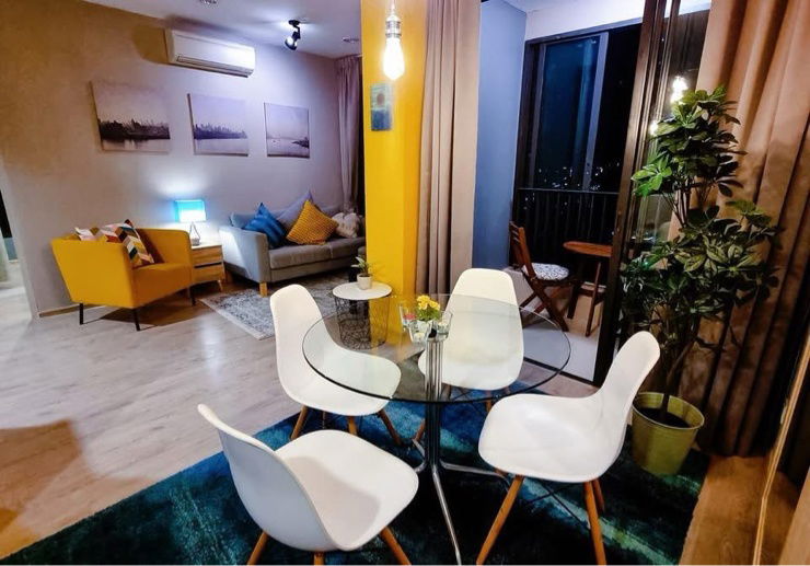 รูป 🔥ให้เช่า Ideo Q ราชเทวี คอนโด 2 ห้อนนอน ใกล้ BTS ราชเทวี ประตูน้ำ Siam Paragon 🔥 - รูปที่ 3/10