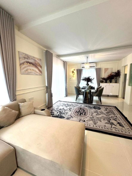 picture ð For rent Single house Villaggio 3, Bangna-Trad, Km. 5, 4 bedrooms, 200 sq m, with swimming pool, near Mega Bangna. - 2/9