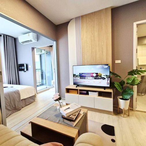 ขายคอนโด Plum Condo Sukhumvit 62 ชั้น 7 พร้อมเข้าอยู่ ทำเลดีใกล้ BTS บางจาก