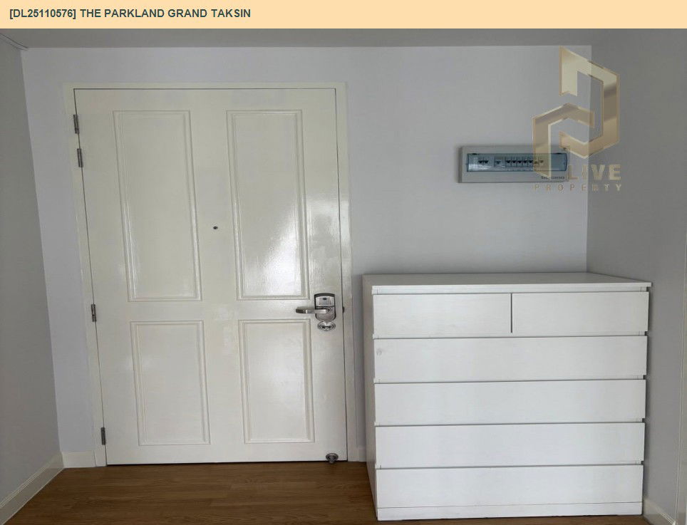 picture DL25110576 Condo for rent, The Parkland Grand Taksin near BTS Pho Nimit , ready to move in, call urgently 0638692663 LineID @534wlwof - 8/9