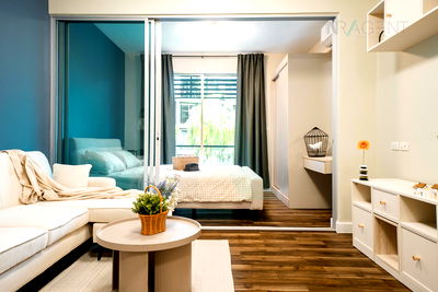 Condos for sale Soi On Nut (Sukhumvit 77) : For Sell Condo A SPACE ME SUKHUMVIT 77 Building A, Floor 2,1 bed room, Room size 28 sqm