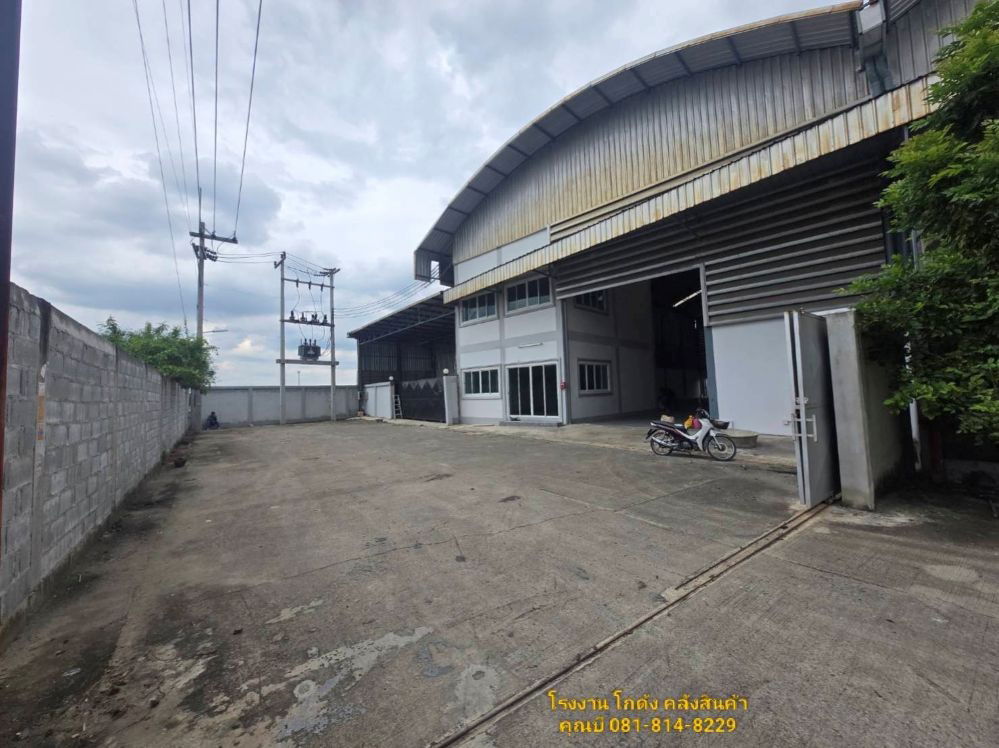 รูป ขายหรือเช่า โกดัง โรงงาน โครงการทรัพย์รุ่งเรือง คลองมะเดื่อ ขนาด 480 ตร.ม. ถึง 1,500 ตร.ม. ทำเลดี กระทุ่มแบน สมุทรสาคร - รูปที่ 1/14
