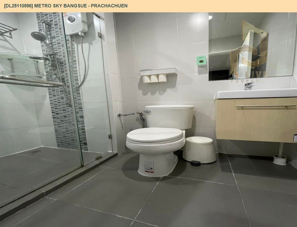 picture DL25110596 Condo for rent, Metro Sky Bangsue - Prachachuen near MRT บางซ่อน, ready to move in, call urgently 0638692663 LineID @897iyzll - 8/9