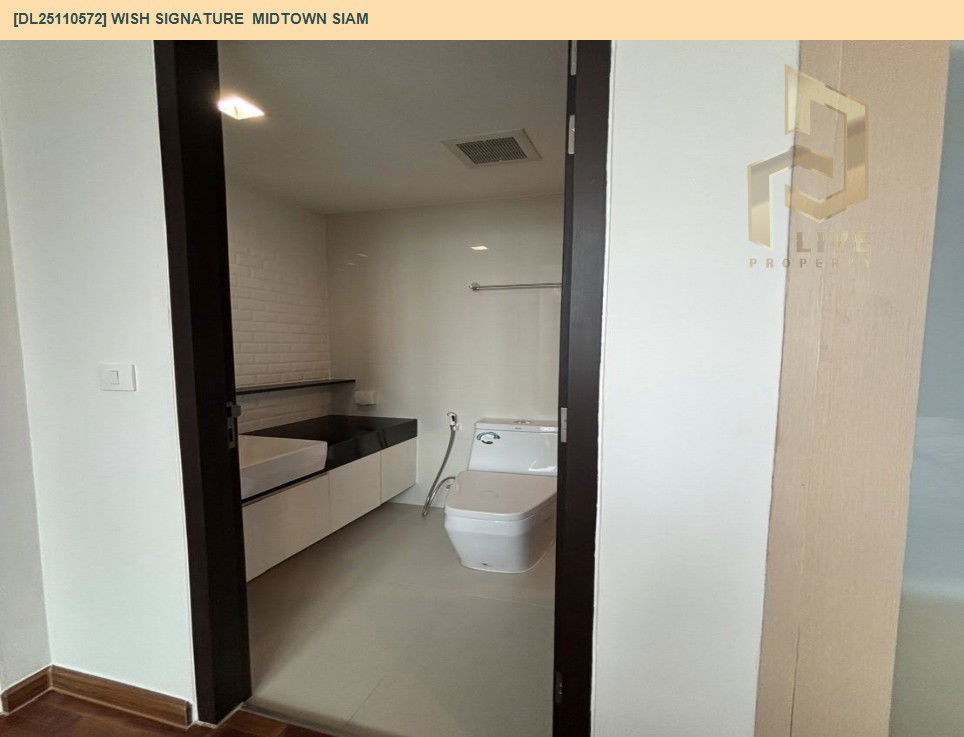 picture DL25110572 Condo for rent, Wish Signature  Midtown Siam near BTS Ratchathewi, ready to move in, call urgently 0638692663 LineID @162cjixi - 9/10