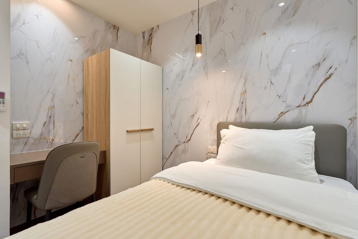 รูป ขายคอนโดข้างมช. วิวดอยสุเทพ บ้านหอคำคอนโด รีโนเวทใหม่ แต่งครบ โทร 082-389-9314 บู - รูปที่ 10/21