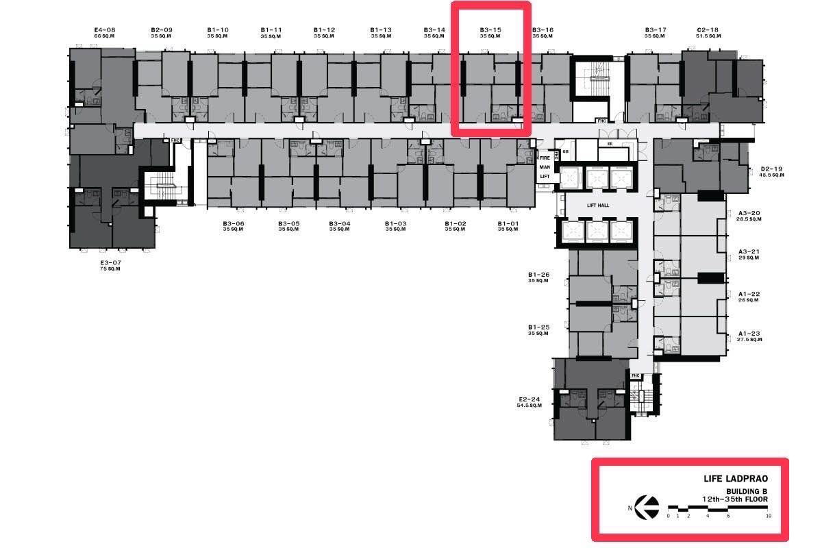 รูป ไลฟ์ ลาดพร้าว ห้องสวย เพิ่งรีโนเวท - รูปที่ 10/10