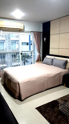 คอนโดให้เช่า : คอนโดบรรยากาศรีสอร์ต พร้อมสิ่งอำนวยความสะดวกครบ ใกล้ใจกลางกรุงเทพฯ 