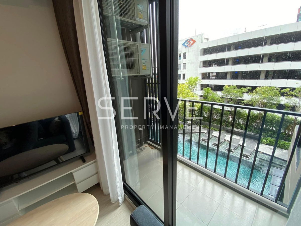 picture 1 Bed Large Room Fully Furnished Good Location Close to MRT Lat Phrao 150 m.  @  Nue Noble Ratchada Lat Phrao - 2/10